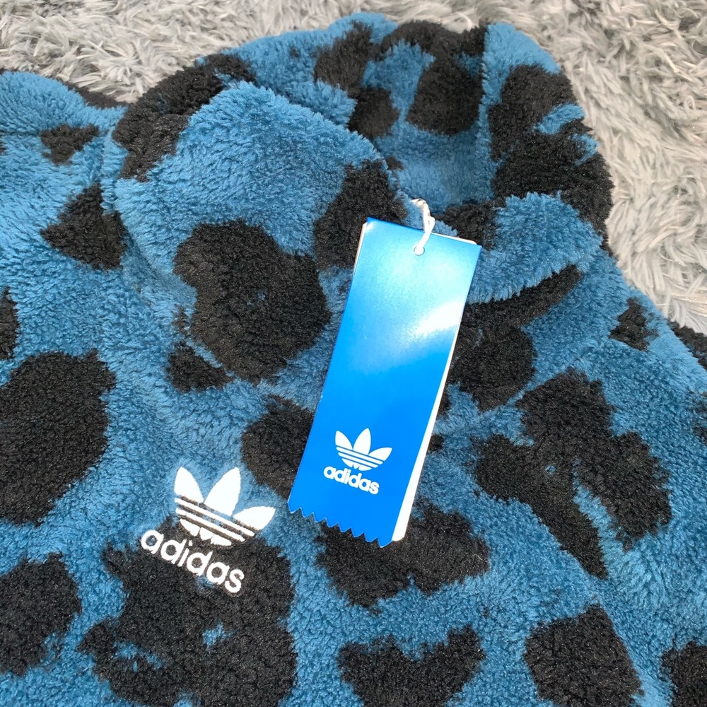 Adidas Bellista Sherpa Sweatshirt - Picture 5 of 8